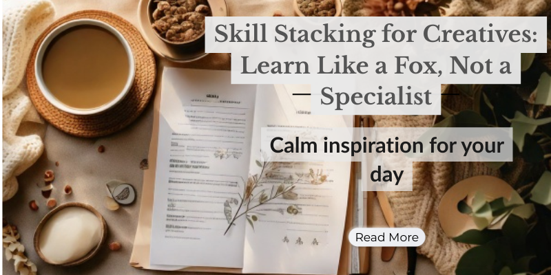 Skill Stacking for Creatives: Learn Like a Fox, Not a Specialist