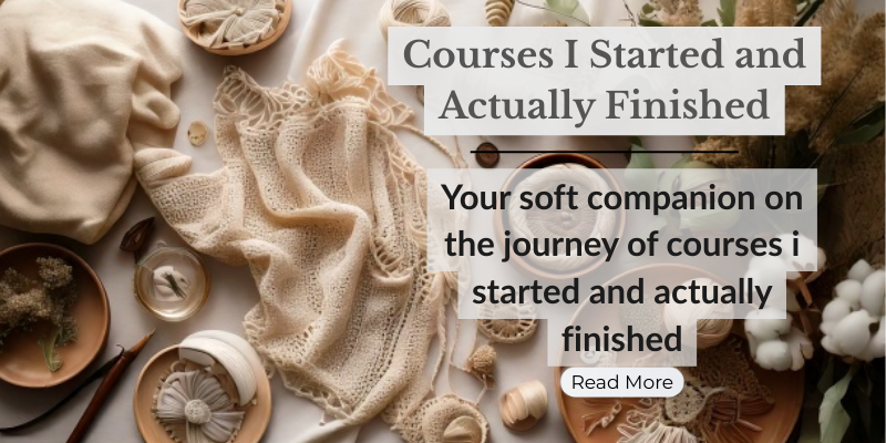 Courses I Started and Actually Finished