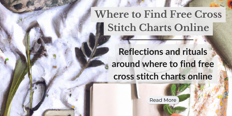 Where to Find Free Cross Stitch Charts Online