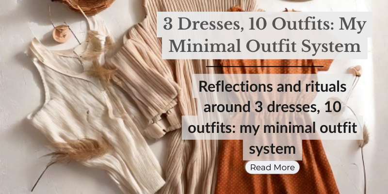 3 Dresses, 10 Outfits: My Minimal Outfit System