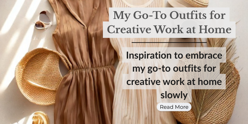 My Go-To Outfits for Creative Work at Home