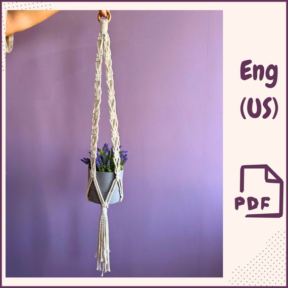 Craft a Macrame Plant Hanger DIY Tutorial for Beginners