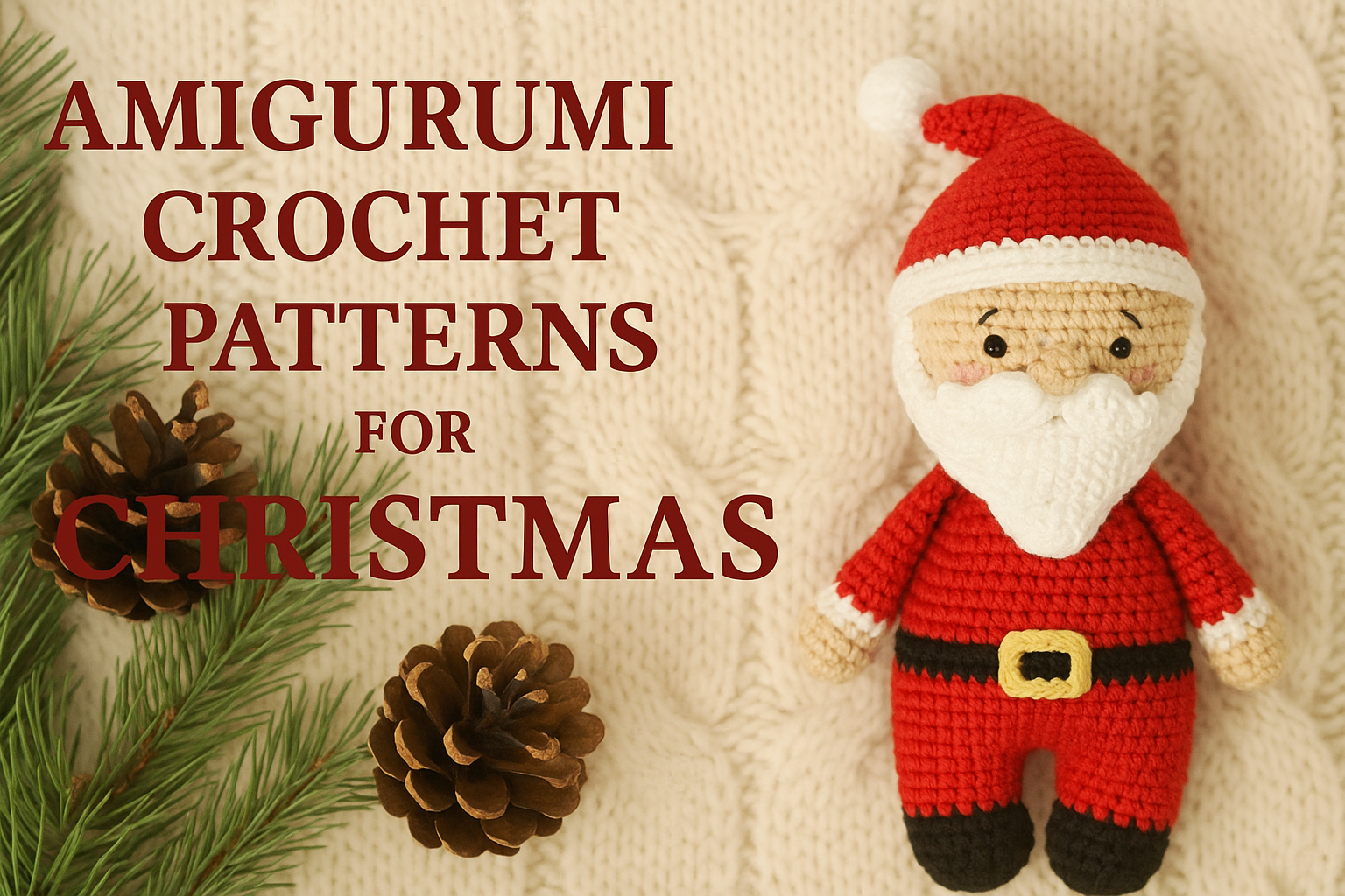 🎄 Crochet Christmas Magic — Without Starting from Scratch