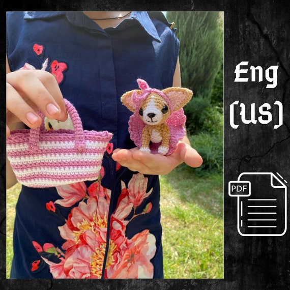 Crochet Chihuahua Puppy Plush Toy PDF Pattern
