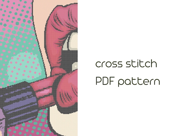 5.00 USDPop Art lips cross stitch pattern. Cross Stitch Pattern. Cross Stitch PDF instant download. Counted cross stitch. Stitch patterns. Cross stitching is a great and easy choice for embroidery. It can be a beautiful home decor or as a gift for someone you love.PATTERN INFORMATION:Stitches:139 X 247Palette: DMCColors: 19Fabric: Aida 14 (or you can use it with any Aida grade you want). Size: 9,843 inch x 17,498 inch (25 x 44,446 cm)* The size of your design depends on thecross stith fabric you choose.PDF includes:- main picture for your reference - color legend with DMC thread colors- pattern in color symbols scheme on several pages- pattern in black and white symbols scheme on several pages*** Please note that this listing is for a digital pattern download only, not a finished physical product. Colors may look different on different monitors.Your files will be available to download immediately after the payment confirmation. For more details, please visit the page https://help.etsy.com/hc/en-us/articles/115013328108 REFUNDS:Due to the digital nature of this product, there are no refunds, returns, or exchanges. But I strive to make all my customers happy and satisfied! Dear customers, I would appreciate your feedback. They are very helpful at work.If you have any questions, please feel free to contact me.Thank you and Happy Stitching!