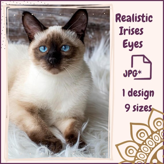 1.50 USDRealistic irises - digital collage sheets - printable images that you can download, print as many times as you like and use for your crafts: doll eyes, glass cabochons, resin pendants, bottle caps, earrings, rings, amulets and other paper crafts.⛔️Please note, you will receive - 1 design in 9 sizes on 1 A6 sheet!The sizes of circles included in this set: 0.6, 0.8, 10,12,14,15,16,18,20mm.- Sheet size: A6 (100×150 mm / 4.13x5.83 inches)Image Quality / Resolution: 300 dpi- File Type: JPG✅When you purchase, you will receive all 9 sizes on 1 sheet of paperFor personal use only. All rights reserved.If you have any questions, feel free to contact me.Your files will be available for download as soon as payment is confirmed. For more information, please visit https://help.etsy.com/hc/en-us/articles/115013328108.REFUNDS:Due to the digital nature of this product, there are no refunds, returns or exchanges. However, I strive to keep all my buyers happy and satisfied!Dear buyers, I would appreciate it if you leave your feedback :) They are very helpful in my work. I wish you a pleasant work with my pattern and I will be glad to see your result.Thank you for visiting my store and have a pleasant creativity!❤️