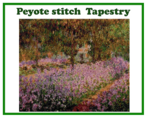 5.50 USDPeyote Wall Art pattern PDF The Artist’s Garden by MonetWant to see all my patterns for Tapestry?https://www.etsy.com/shop/BeadPatternShop?ref=seller-platform-mcnav&section_id=37930279The pattern for Miyuki Delica Beads size 11 (47 colors)Technique: Peyote stitch.Width: 9.88 in (25.1 cm) - 186 columnsLength: 8.5 in (21.6 cm) - 123 rowsThe PDF file includes: 1. Pattern preview.2. A large, detailed, numbered graph of the pattern.*3. Bead legend - numbers, colors and the number of beads used for each color beads Delica.4. Word chart.You will find your PDF files and jpg file in the section "Your purchases" in Etsy after payment.*The colors in the Bead Chat may differ from the color of the beads due to the peculiarities of the program and the computer monitor.The pattern is for personal use only. Please do not copy, resell or share.PLEASE NOTE: this is a listing for a PDF pattern file, not the finished itemor step-by-step tutorial. Materials are not included. Stitch Technique Instructions or Tutorials are not included. However if you need any help, be free to contact me.Thank you for visiting my shop!