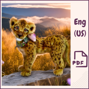 44.50 USDThe author's pattern of a soft toy in a realistic style is a Simba lion cub measuring 20.4 inches from the nose to the base of the tail.PLEASE NOTE THAT THIS IS A DIGITAL DOWNLOAD PRODUCT. NO PHYSICAL GOODS WILL BE SHIPPED.What you get:1. Sewing pattern in PDF format on 17 pages (includes a list of materials and tools, a toy pattern, schemes for stitching parts). 2. Brief instructions for stitching parts.!!!There are no instructions for the assembly and design of the toy.3. The design of the toy is the author's style and your toy will be unique4. A file for printing eyes for self-production (size 16 and 18mm). The designs are suitable not only for lions, but also for other wild cats and even dogs.INSTANT DOWNLOAD* This is a digital file, we do not ship a physical item with this purchase*Details:*For experienced !!! If you want to achieve such a result as in the photo, you must have experience in the design of such toys.*For beginners - You can sew such a toy, but the design will not be the same as in the photo. But rather like a child's toy.*Language: English only* Recommended fabrics: Faux Fur* The size of the finished toy according to this template is 20.4 inches from the nose to the base of the tail* You can print it on your home printer.All necessary materials and tools are specified in the instructions attached to this template.Thank you for visiting my store, and enjoy your creativity!