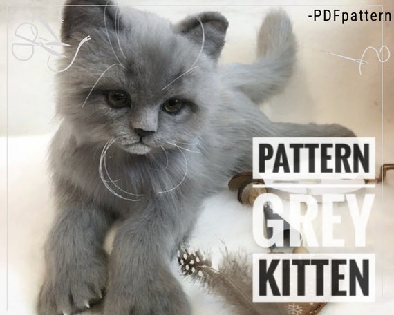 18.00 USDThe pattern "Kitten"Please NOTE: This is a pattern for sewing a faux fur toy. This pattern is not for crocheting or knitting.The height of the toy sewn according to this pattern is 23 centimeters⠀In the pattern set includes: ⠀- body and head pattern ⠀- instructions for stitching parts ⠀ ⠀- list of materials and tools ⠀- the layout details on the furPlease note: the file contains only the pattern! No step-by-step instructions!This pattern is recommended for the needleworkers who have already got some experience in sewing plush animals. Please note that the Pattern is meant for personal use only!It is not allowed to publish, sell and transfer the very pattern to third persons.