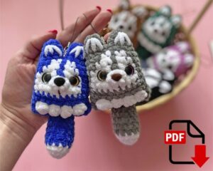 5.60 USDThis PDF crochet pattern consists of:- 5 pages of detailed step-by-step instructions for making this toy;- over 16 colorful photos;- 3 links to videos with visual explanations (you just need to click on the text highlighted in blue and your browser will redirect you to the video) PATTERN AVAILABLE IN ENGLISH ONLY. PLEASE NOTE: THIS PURCHASE IS ONLY FOR A DIGITAL CROCHET PATTERN, NOT THE FINISHED TOY. MATERIALS NOT INCLUDED. ! Instant digital download - ready to download once payment is confirmed.You will see the download link in details of your order. Final size of the toy with the recommended materials and tools 5.2*2.4 in (13*6 cm).You can use your favorite materials and tools, but final size of the toy may differ. Please note that each master has his own style and density of crochet. The size of the finished toy may vary from the size indicated in the template. Materials:- Yarn Himalaya Dolphin Baby or YarnArt Dolce or analogs. - 4 mm hook.- Eyes 12 mm, on a secure mount. - Nose 12*10 mm, on a secure mount. - Hollow fiber or other filler.- Scissors, stitch markers.