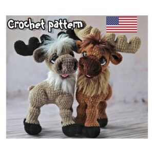 12.95 USDThis PDF crochet pattern consists of: -27 pages of detailed step-by-step instructions for making this toy; -over 45 colorful close-up photos; -13 links to videos with visual explanations (you just need to click on the text highlighted in blue and your browser will redirect you to the video)Here you can find more patterns in a similar style:https://www.etsy.com/shop/ThreadTutorial?ref=seller-platform-mcnav§ion_id=39135406PATTERN AVAILABLE IN ENGLISH ONLY.PLEASE NOTE: THIS PURCHASE IS ONLY FOR A DIGITAL CROCHET PATTERN, NOT THE FINISHED TOY. MATERIALS NOT INCLUDED.! Instant digital download - ready to download once payment is confirmed.You will see the download link in details of your order.Final size of the toy with the recommended materials and tools 9.8in (25 cm).You can use your favorite materials and tools, but final size of the toy may differ.Please note that each master has his own style and density of crochet. The size of the finished toy may vary from the size indicated in the template.Crochet pattern in USA conditions.Skill level: intermediate.Pattern Crochet pattern does not contain crochet lessons. You must have toy crocheting skills.Recommended materials and tools:1.Himalaya Dolphin baby 100gr/120m(80337) – 1 skein of main color(80311) – some black yarn for the hooves(80336) – some dark-brown yarn for the muzzle(80317) – some yarn for the horns2.Yarn lanosso Single (995 and 924) – for the bangs and the chest3.Size 3.5mm crochet hook - main4.Safety eyes d. 20 mm5.Any polyfill stuffing6.Sewing needle, stitch markers, scissors, sewing threads, some hard cardboard or plastic material for the soles.Pattern Notes:This pattern is my own original design. Copy, distribution, resale, sharing of this pattern or any its parts is STRICTLY FORBIDDEN! This pattern is for personal use only! Please respect my work.You may sell the finished product.This pattern does not contain crochet lessons.I don't accept returns, exchanges, or cancellations. But please contact me if you have any problems with your order
