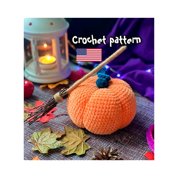4.00 USDDecorate your home for Halloween with this crochet pattern set featuring a plush pumpkin and a classic witch hat. This beginner-friendly amigurumi PDF pattern includes instructions for both decorations, making them perfect for Halloween displays, fall home decor, party decorations, or thoughtful handmade gifts. The pattern also includes a bonus video link showing how to make the decorative broom featured in the listing photos.You can find more patterns in a similar style here:https://www.etsy.com/shop/ThreadTutorial?ref=seller-platform-mcnav&section_id=39135406Please Read Before Purchasing:* Digital PDF download only - no physical item will be shipped.* Pattern language: English (US crochet terms).* This pattern is written by a human designer and is not AI-generated.* All photos in this listing show real items crocheted from this pattern.What's Included:* 11-page PDF pattern with detailed step-by-step instructions.* Over 15 clear, full-color close-up photos.* Instructions for crocheting both the plush pumpkin and the witch hat.* Bonus video link showing how to make the decorative broom from the listing photos.Finished Size:Using the recommended materials, each finished piece measures approximately 5.9 inches (15 cm).The finished size may vary depending on your yarn choice, hook size, and personal crochet tension.Recommended Materials & Tools:* Himalaya Dolphin Baby plush yarn or a similar yarn (100 g / 120 m): * ½ skein of purple for the hat. * 1 skein of orange for the pumpkin. * Small amount of green for the pumpkin stem.* 3.5 mm crochet hook.* Hollow fiber or other toy stuffing.* Strong thread for sculpting.* Large tapestry needle.Skill Level:Beginner.This pattern is suitable for crocheters with basic amigurumi experience and does not include beginner crochet lessons.Pattern Policy:This crochet pattern is an original design. Copying, sharing, distributing, reselling, or publishing this pattern or any part of it is not permitted.You are welcome to sell finished items made from this pattern in limited quantities.Due to the digital nature of this product, returns, exchanges, and cancellations cannot be accepted. If you have any questions or experience any issues with your order, please feel free to contact me - I'll be happy to help.