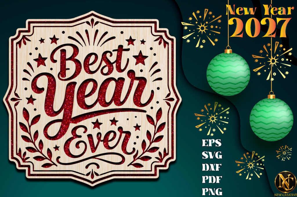 Best Year Ever 2027 SVG