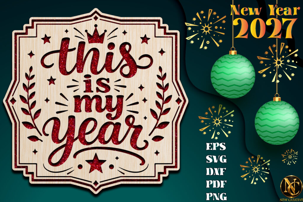 This Is My Year 2027 SVG
