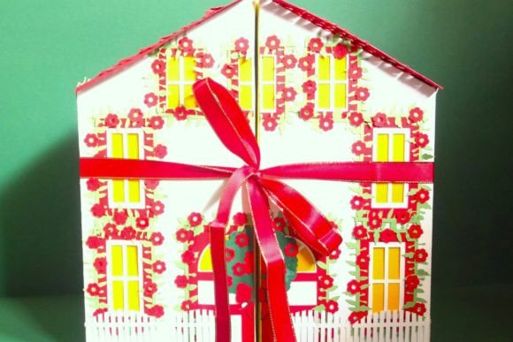 Maison Advent Calendar - handmade Advent calendar design preview